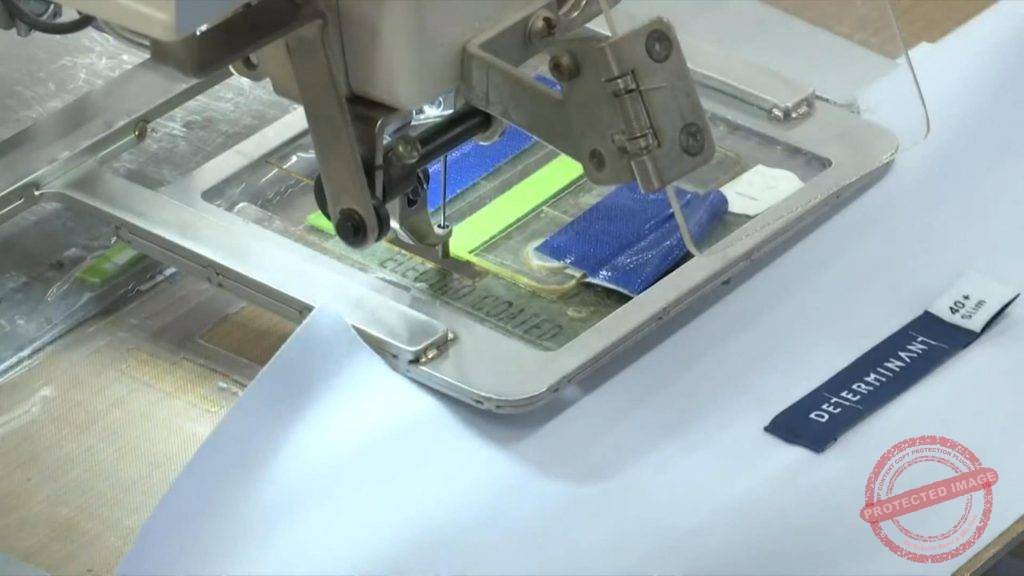 JekTex Jacket factory manufacturing-label sewing